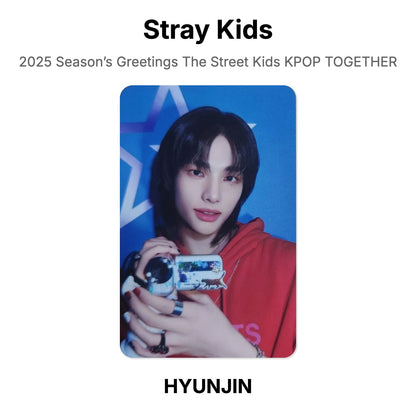 Stray Kids 2025 Season’s Greetings The Street Kids KPOP TOGETHER Official Photocard