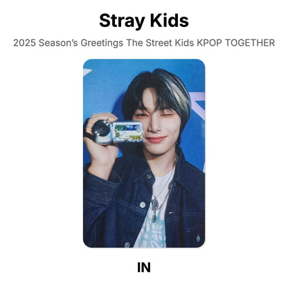 Stray Kids 2025 Season’s Greetings The Street Kids KPOP TOGETHER Official Photocard