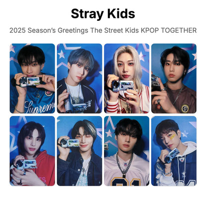 Stray Kids 2025 Season’s Greetings The Street Kids KPOP TOGETHER Official Photocard