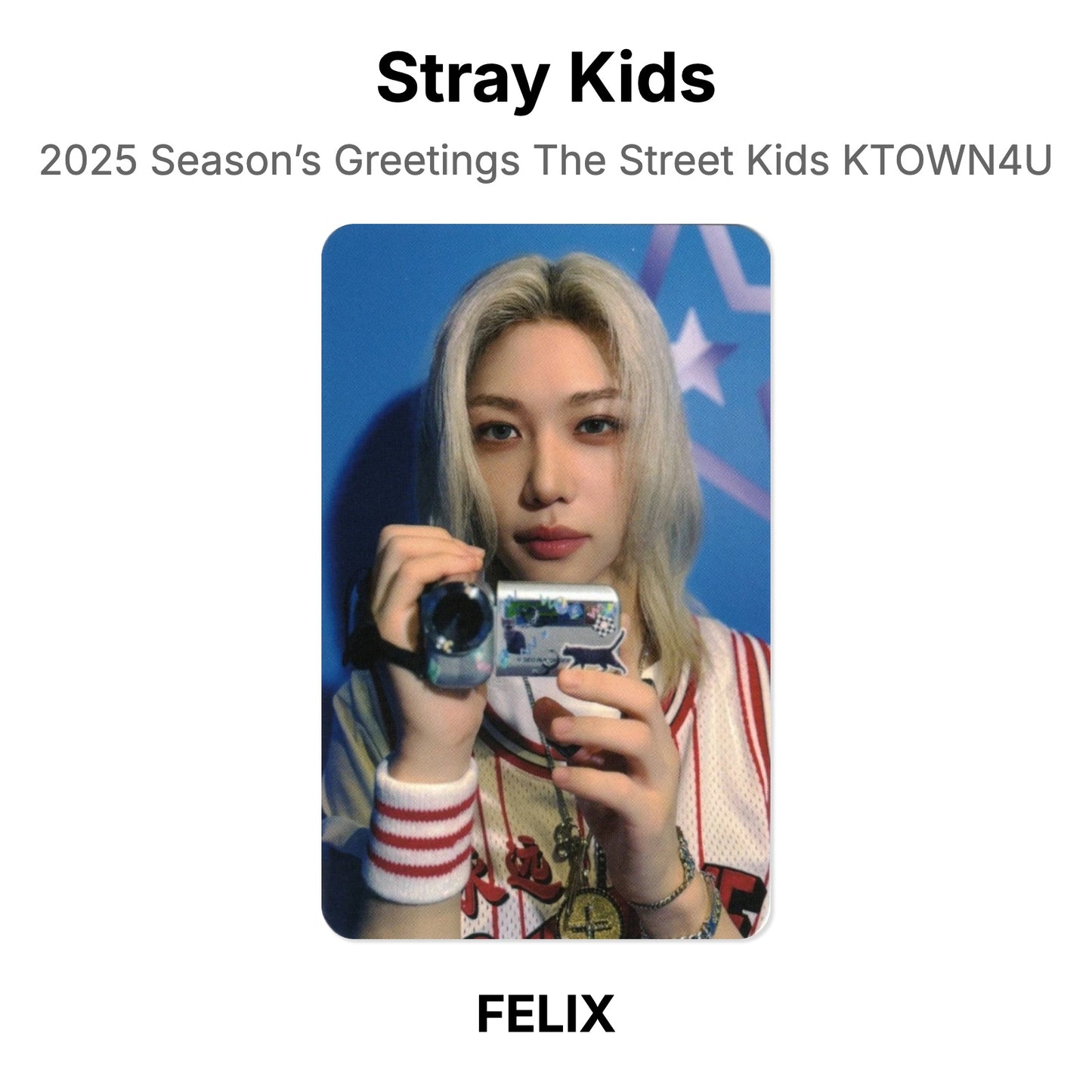Stray Kids 2025 Season’s Greetings The Street Kids KTOWN4U photocard oficial