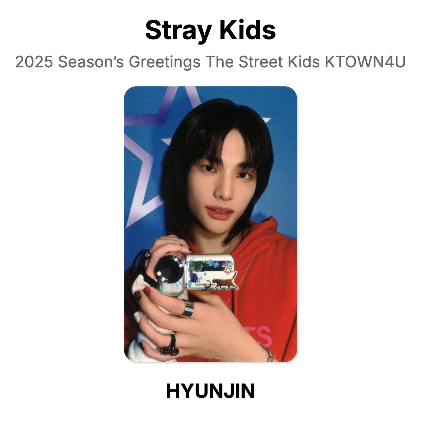 Stray Kids 2025 Season’s Greetings The Street Kids KTOWN4U photocard oficial