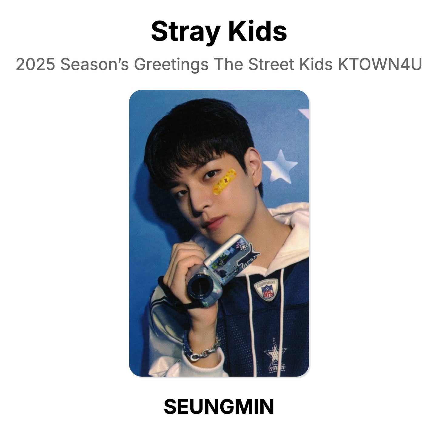 Stray Kids 2025 Season’s Greetings The Street Kids KTOWN4U photocard oficial