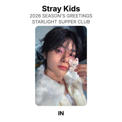 Stray Kids 2026 SEASON'S GREETINGS STARLIGHT SUPPER CLUB Official Photocard