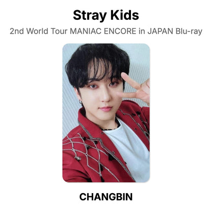 Stray Kids 2nd World Tour MANIAC ENCORE in JAPAN Blu-ray Official Photocard