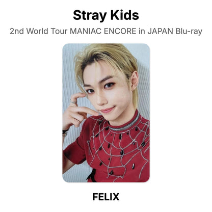 Stray Kids 2nd World Tour MANIAC ENCORE in JAPAN Blu-ray Official Photocard
