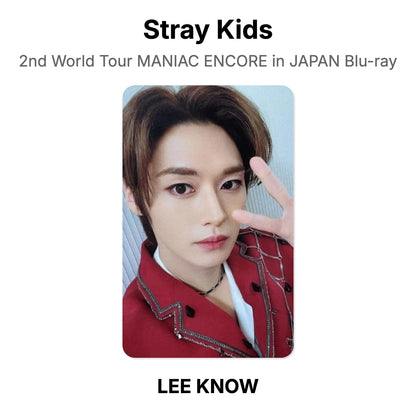 Stray Kids 2nd World Tour MANIAC ENCORE in JAPAN Blu-ray Official Photocard