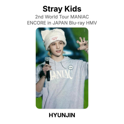 Stray Kids 2nd World Tour MANIAC ENCORE in JAPAN Blu-ray HMV Official Photocard
