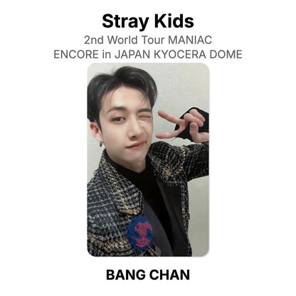 Stray Kids 2nd World Tour MANIAC ENCORE in JAPAN KYOCERA DOME Official Photocard