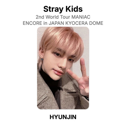 Stray Kids 2nd World Tour MANIAC ENCORE in JAPAN KYOCERA DOME Official Photocard