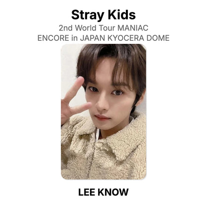 Stray Kids 2nd World Tour MANIAC ENCORE in JAPAN KYOCERA DOME Official Photocard