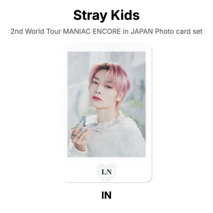 Stray Kids 2nd World Tour MANIAC ENCORE in JAPAN Photo card set Official Photocard