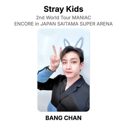Stray Kids 2nd World Tour MANIAC ENCORE in JAPAN SAITAMA SUPER ARENA Official Photocard
