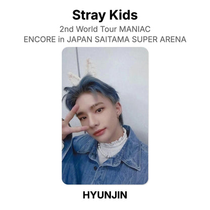Stray Kids 2nd World Tour MANIAC ENCORE in JAPAN SAITAMA SUPER ARENA Official Photocard