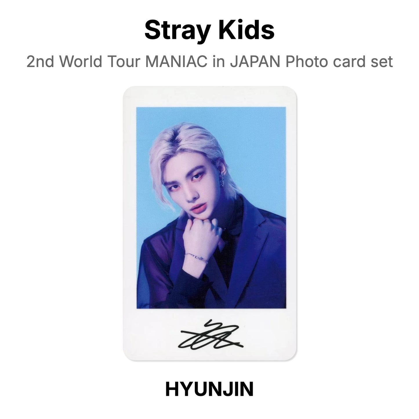 Stray Kids 2nd World Tour MANIAC in JAPAN Photo card set официальная фотокарта