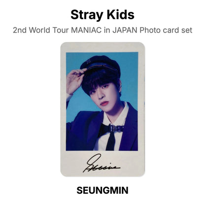 Stray Kids 2nd World Tour MANIAC in JAPAN Photo card set официальная фотокарта