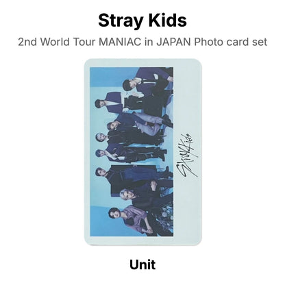 Stray Kids 2nd World Tour MANIAC in JAPAN Photo card set официальная фотокарта
