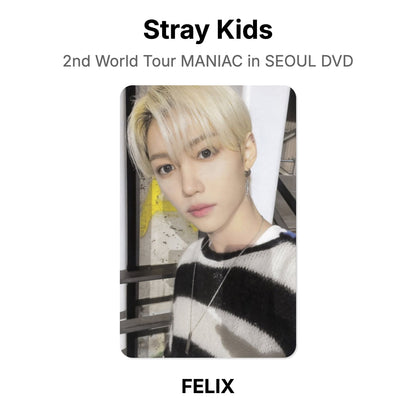 Stray Kids 2nd World Tour MANIAC in SEOUL DVD Official Photocard