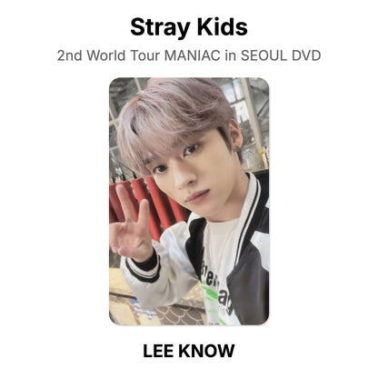 Stray Kids 2nd World Tour MANIAC in SEOUL DVD Official Photocard