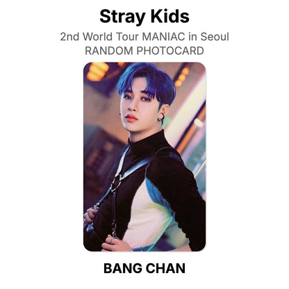 Stray Kids 2nd World Tour MANIAC in Seoul RANDOM PHOTOCARD Offizielle Photocard