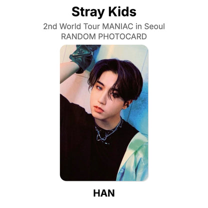 Stray Kids 2nd World Tour MANIAC in Seoul RANDOM PHOTOCARD Offizielle Photocard