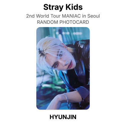 Stray Kids 2nd World Tour MANIAC in Seoul RANDOM PHOTOCARD Offizielle Photocard