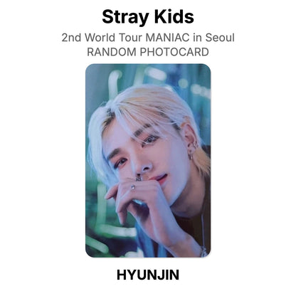 Stray Kids 2nd World Tour MANIAC in Seoul RANDOM PHOTOCARD Offizielle Photocard