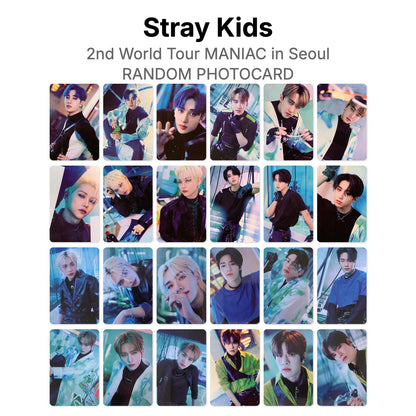 Stray Kids 2nd World Tour MANIAC in Seoul RANDOM PHOTOCARD Offizielle Photocard