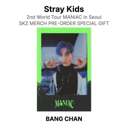 Stray Kids 2nd World Tour MANIAC in Seoul SKZ MERCH PRE-ORDER SPECIAL GIFT Offizielle Photocard