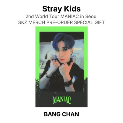 Stray Kids 2nd World Tour MANIAC in Seoul SKZ MERCH PRE-ORDER SPECIAL GIFT Offizielle Photocard