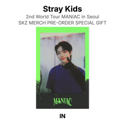 Stray Kids 2nd World Tour MANIAC in Seoul SKZ MERCH PRE-ORDER SPECIAL GIFT Offizielle Photocard