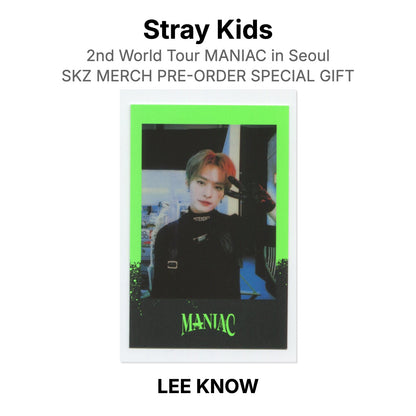 Stray Kids 2nd World Tour MANIAC in Seoul SKZ MERCH PRE-ORDER SPECIAL GIFT Offizielle Photocard