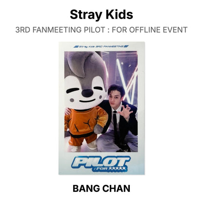 Stray Kids 3RD FANMEETING PILOT : FOR OFFLINE EVENT Official Photocard