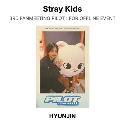 Stray Kids 3RD FANMEETING PILOT : FOR OFFLINE EVENT Official Photocard