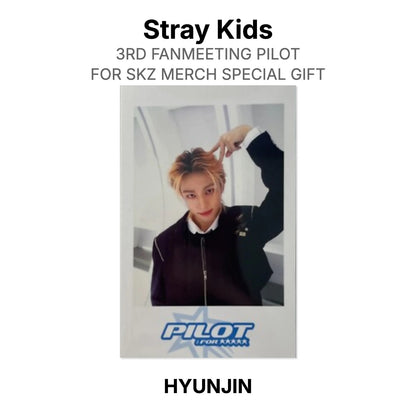 Stray Kids 3RD FANMEETING PILOT : FOR SKZ MERCH SPECIAL GIFT Official Photocard