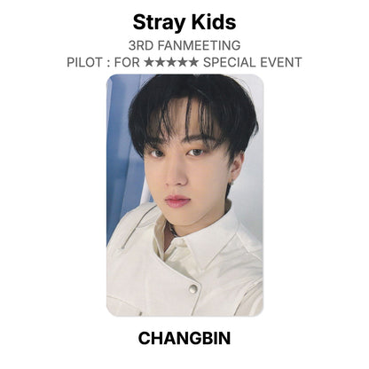 Stray Kids 3RD FANMEETING PILOT : FOR 5-STAR SPECIAL EVENT Official Photocard