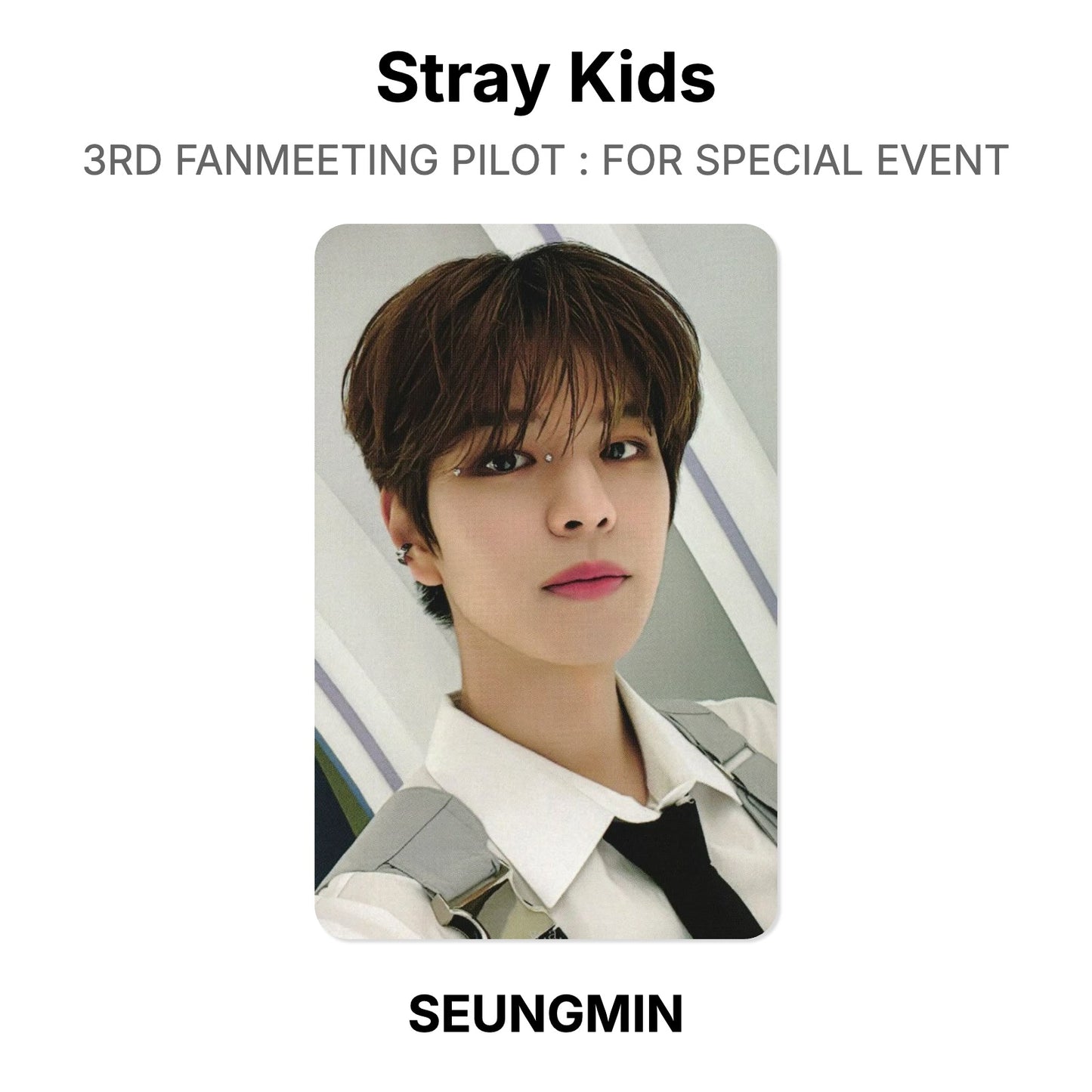 Stray Kids 3RD FANMEETING PILOT : FOR SPECIAL EVENT 公式フォトカード