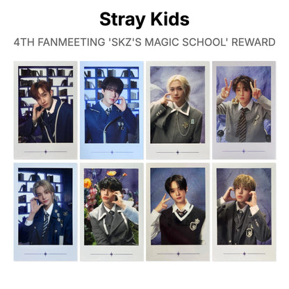 Stray Kids 4TH FANMEETING 'SKZ'S MAGIC SCHOOL' REWARD Official Photocard