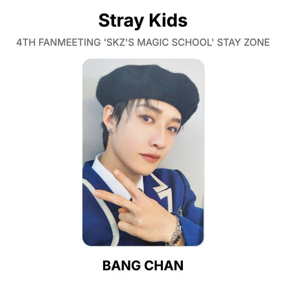 Stray Kids 4TH FANMEETING 'SKZ'S MAGIC SCHOOL' STAY ZONE Official Photocard