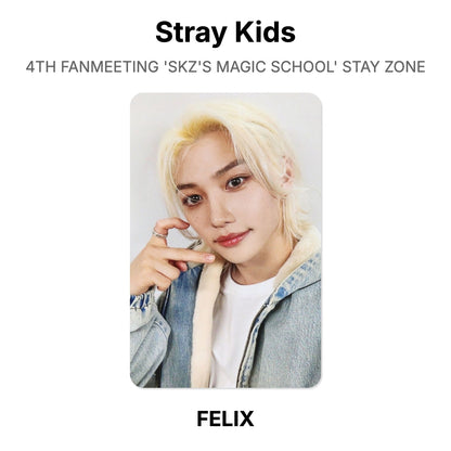 Stray Kids 4TH FANMEETING 'SKZ'S MAGIC SCHOOL' STAY ZONE Official Photocard