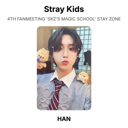Stray Kids 4TH FANMEETING 'SKZ'S MAGIC SCHOOL' STAY ZONE Official Photocard