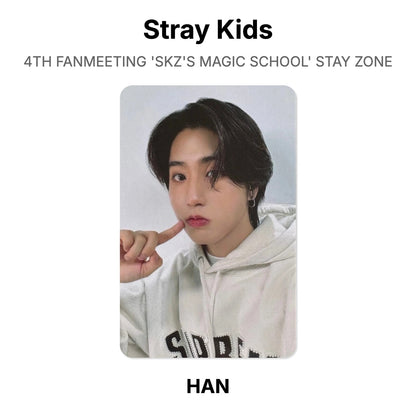 Stray Kids 4TH FANMEETING 'SKZ'S MAGIC SCHOOL' STAY ZONE Official Photocard