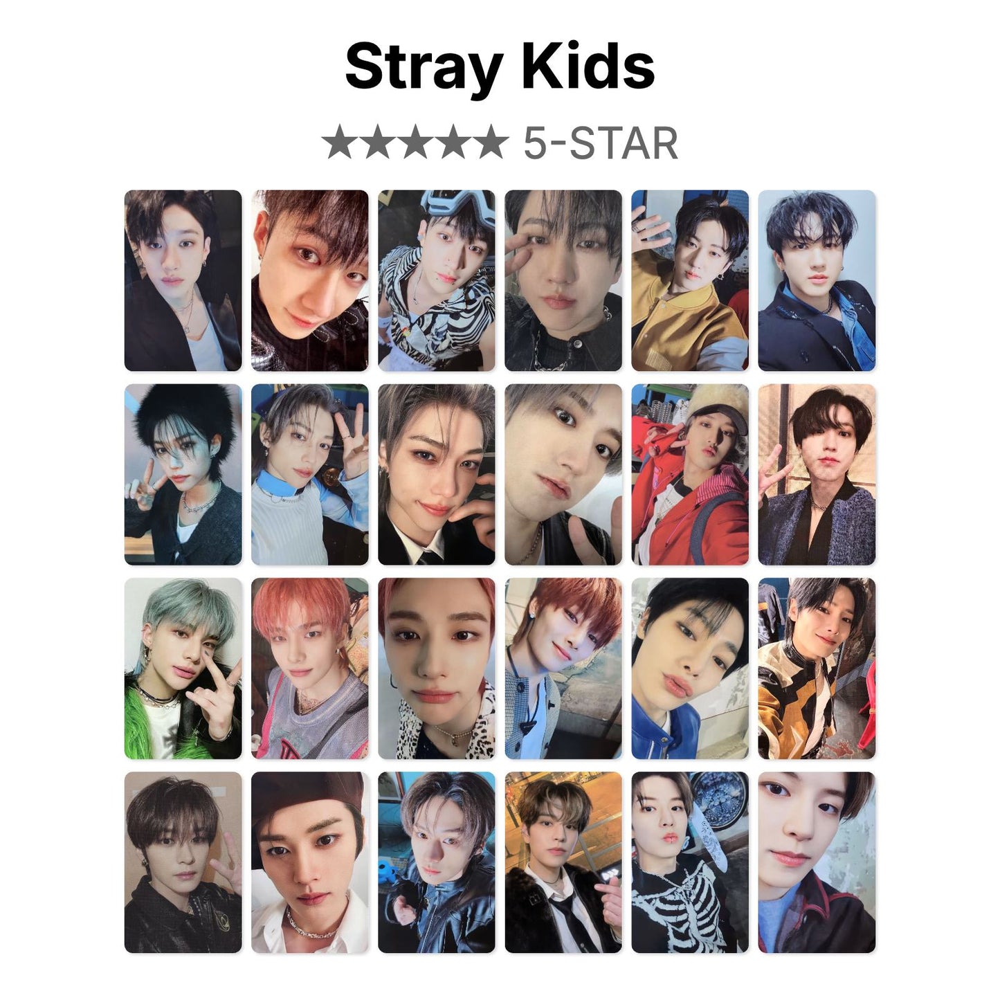 Stray Kids 5-STAR Offizielle Photocard