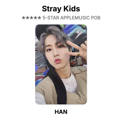 Stray Kids 5-STAR APPLEMUSIC POB Official Photocard