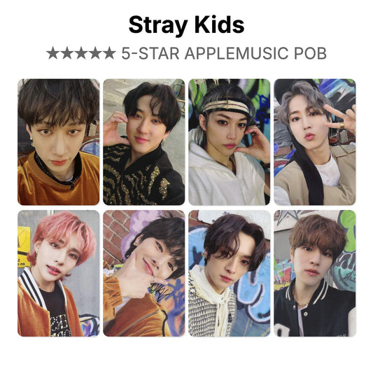 Stray Kids 5-STAR APPLEMUSIC POB Official Photocard