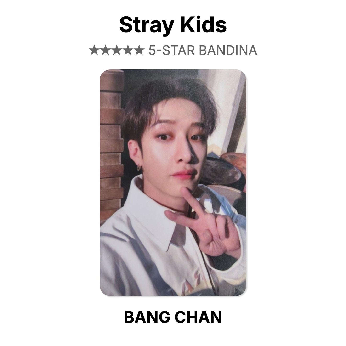 Stray Kids 5-STAR BANDINA photocard resmi