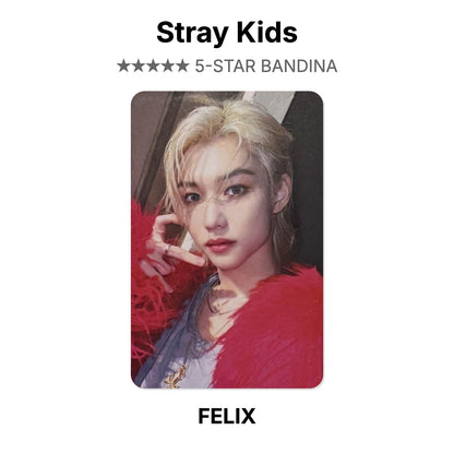 Stray Kids 5-STAR BANDINA photocard resmi