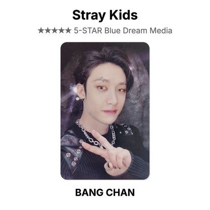 Stray Kids 5-STAR Blue Dream Media photocard ufficiale