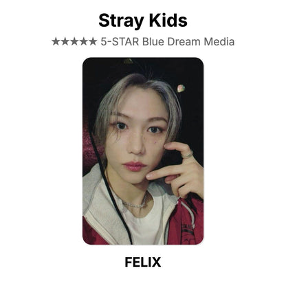 Stray Kids 5-STAR Blue Dream Media photocard ufficiale