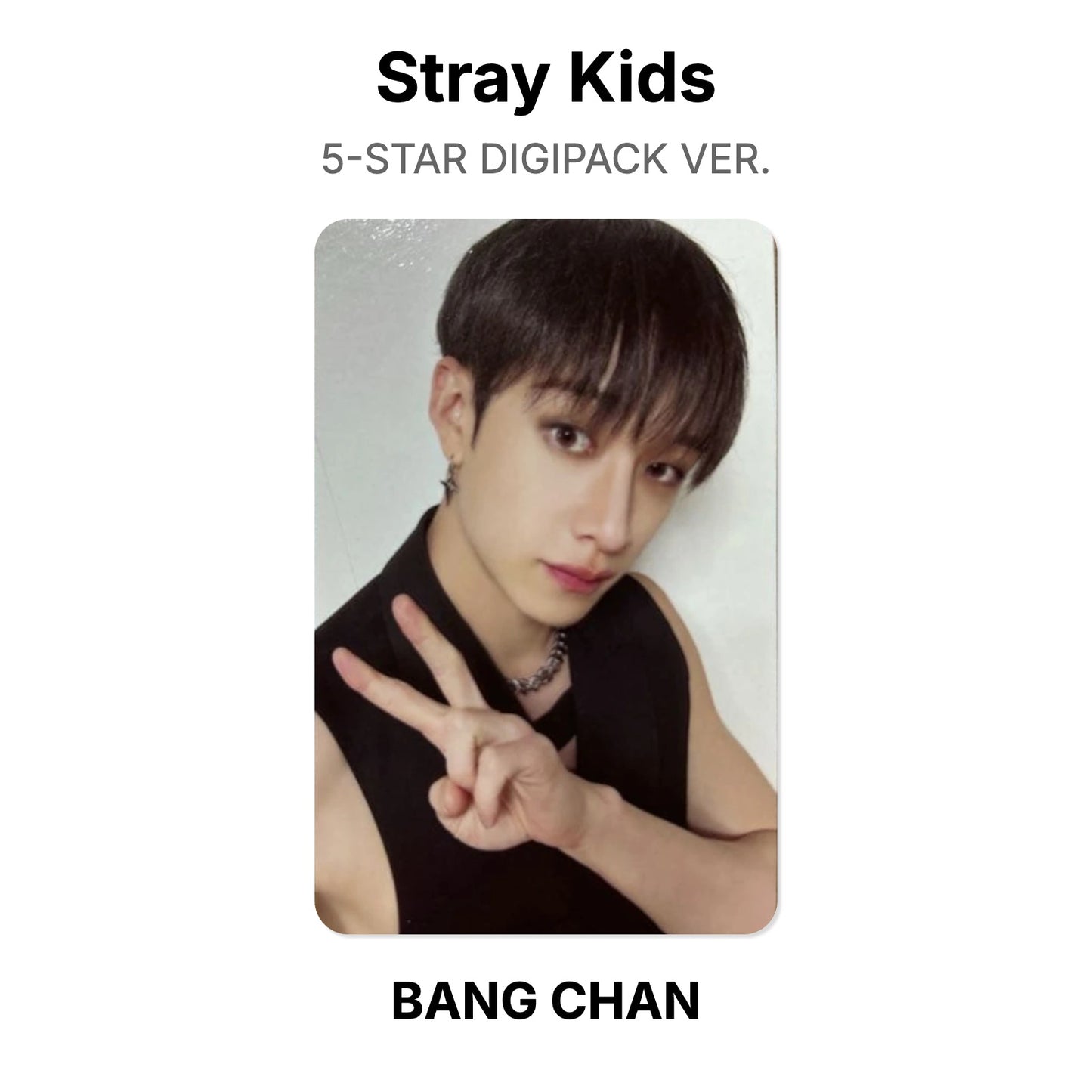 Stray Kids 5-STAR DIGIPACK VER. photocard ufficiale