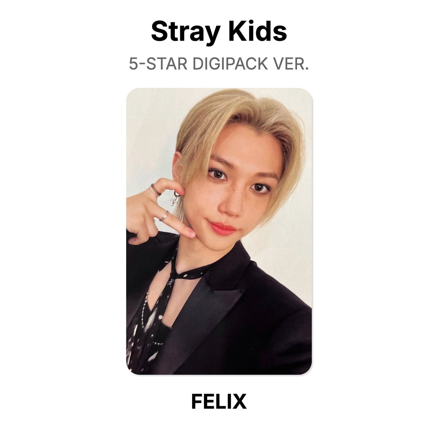 Stray Kids 5-STAR DIGIPACK VER. photocard ufficiale